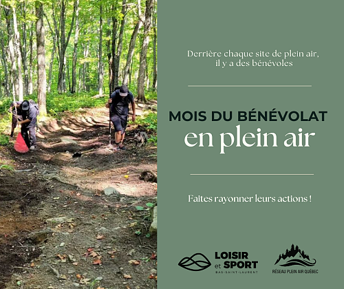 Boîte à outils pour le bénévolat en plein air 